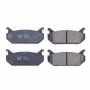 PowerStop 16-584 PowerStop - Z16 Low-Dust Ceramic Brake Pads