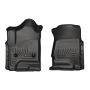 HUSKY LINERS HSK18241 15-   GM 2500HD Reg Cab Floor Liners Black