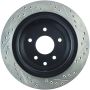 Stoptech 127.42077R 03-05 350Z / 03-04 G35 / 03-05 G35X SportStop Slotted & Drilled Rear Right Rotor