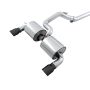 AWE Tuning 3020-33042 Ford Focus RS Touring Edition Cat-back Exhaust - Resonated - Diamond Black Tips