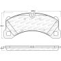 StopTech 2015+ Porsche Macan / 2017+ Porsche Panamera Street Performance Front Brake Pads