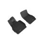 3D Maxpider 20-22 Chevrolet Corvette C8 20-22 Kagu Floor Mats - Black R1