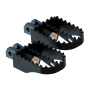 Burly Brand B13-1200B MX Pegs Rider - Black