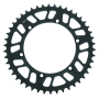 BikeMaster 965138 Kawasaki Rear Steel Sprocket 520 46T - Black