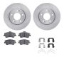 Dynamic Friction 6512-03341 Rotor Kit