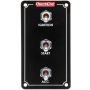 QUICKCAR RACING PRODUCTS QRP50-7911 Ign. Panel Extreme Vert. 3 Switch Dual Ignition