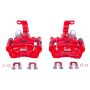 PowerStop S4718B Red Powder Coated Calipers