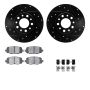 Dynamic Friction 8412-42014 Rotor Kit
