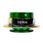 NRG Quick Release Gen 2.5 - Green Body / Neochrome Ring