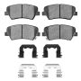 Dynamic Friction 1551-1543-01 Brake Pad Kt