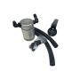 J&L 99-04 Ford Mustang SVT Cobra Passenger Side Oil Separator 3.0 - Clear Anodized