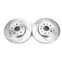 PowerStop AR82183XPR PowerStop Evolution Performance Drilled, Slotted & Plated Brake Rotor Pair