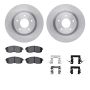 Dynamic Friction 6512-67506 Rotor Kit