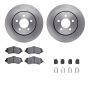 Dynamic Friction 6412-42079 Rotor Kit
