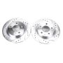 PowerStop JBR1116XPR PowerStop Evolution Performance Drilled, Slotted & Plated Brake Rotor Pair