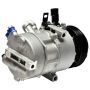 MANDO 10A1562 New OE AC Compressor w/ Clutch & Pre-filled Oil, Direct Replacement
