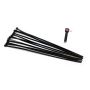Cycra 1CYC-6100-12 Replacement Zip Ties Speed Armor Skid Plate - Black