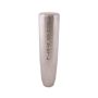 NRG Universal Short Shifter Knob - 5in. Length / Heavy Weight 1.27Lbs. - Silver