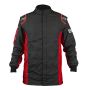 K1 RACEGEAR K1R21-SPT-NR-M Jacket Sportsman Black / Red Medium