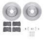 Dynamic Friction 6512-72248 Rotor Kit