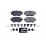 PowerStop Z23-1759 PowerStop - Z23 Daily Driver Carbon-Fiber Ceramic Brake Pads with Hardware Kit