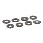 D-Ring Washers Black