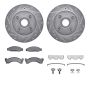 Dynamic Friction 7512-55046 Rotor Kit