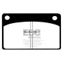 EBC Brakes DP3143C Redstuff Ceramic Low Dust Brake Pads