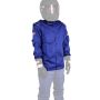 RJS SAFETY RJS200400305 Jacket Blue Large SFI-1 FR Cotton