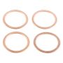 Vertex Pistons 823025 Vertex Gaskets 98-02 Kawasaki ZX600 (ZX-6R) Exhaust Gasket Kit