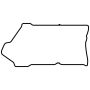 Ajusa 11168100 Gasket, Cylinder Head Cover