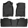 HUSKY LINERS HSK98201 09- GM Crew Cab P/U Front/2nd Seat Liner