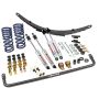 Ridetech 11535023 StreetGrip system for 1963-1982 Corvette with steel leafs and RQ-S shocks.