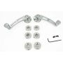 RACING POWER CO-PACKAGED RPCR8408 Chrome Alum 4-1/4In Win dow Handle