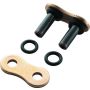 BikeMaster 197253 520 BMOR O-Ring Rivet Link - Gold
