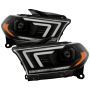 SPYDER 5088680 Projector Headlights - Sequential LED Turn Signal Lights - Black