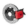Wilwood 140-14591-DR 03-08 Audi A4 Caliper-Combination Parking Brake Rear 12.19 Rotor - Red