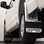 Putco 78030 17-20 Ford SuperDuty - Set of 2 (Excl Dually Rear) Mud Skins - Polished SS w/ Hex Shield