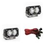 Baja Designs 487801 S2 Pro Black LED Auxiliary Light Pod Pair