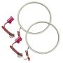 Oracle Lighting 1214-005 Jeep Wrangler JL/Gladiator JT LED Surface Mount Headlight Halo Kit - Amber