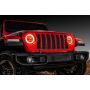 Oracle Lighting 1214-005 Jeep Wrangler JL/Gladiator JT LED Surface Mount Headlight Halo Kit - Amber