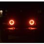 Oracle Lighting 1214-005 Jeep Wrangler JL/Gladiator JT LED Surface Mount Headlight Halo Kit - Amber