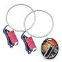 Oracle Lighting 1214-330 Wrangler JL/Gladiator JT LED Surface Mount Headlight Halo Kit - ColorSHIFT RF