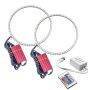 Oracle Lighting 1214-504 Wrangler JL/Gladiator JT LED Surface Mount Headlight Halo Kit - ColorSHIFT SIM