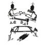 Ridetech 12280296 HQ Air Suspension System with hub spindles for 1961-1965 Falcon.