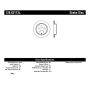 Stoptech 128.62113L Drilled Sport Brake Rotor