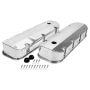 ALLSTAR PERFORMANCE ALL26177 Valve Covers BBC Fab Aluminum w/ Holes