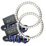 Oracle Lighting 1236-333 2015-2023 Dodge Challenger Surface Mount LED Fog Light Halo Kit