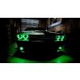 Oracle Lighting 1236-333 2015-2023 Dodge Challenger Surface Mount LED Fog Light Halo Kit