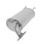 AP Exhaust 2404 Muffler - Welded Assembly - Challenge